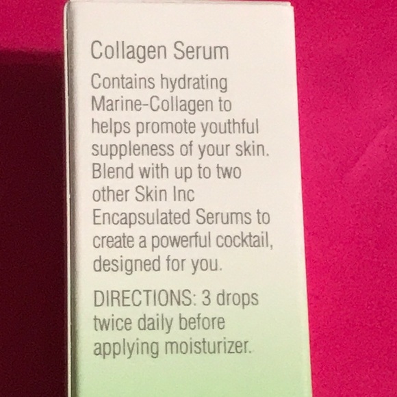SKININC 🤩 Collagen Serum . 34oz /.10 ml NEW NWT - Picture 5 of 11